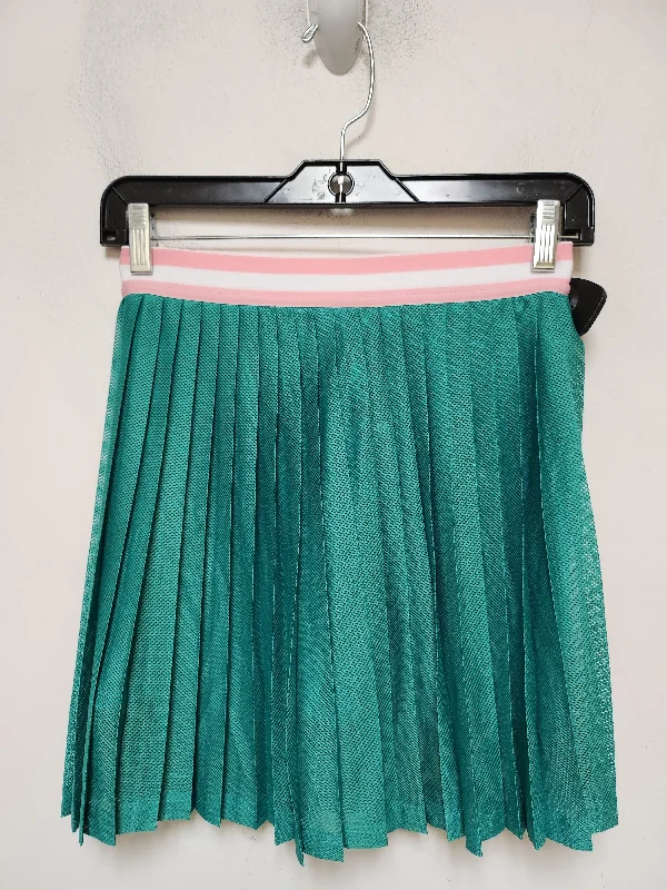 Athletic Skirt By J. Crew In Green, Size: Xxs