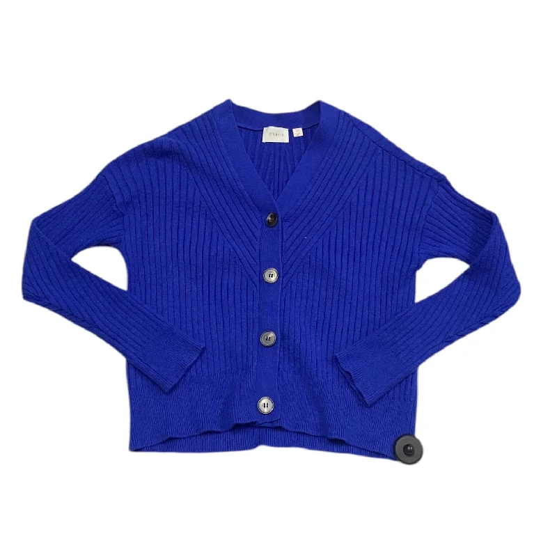 Sweater By Cyrus Knits In Blue, Size: Xs