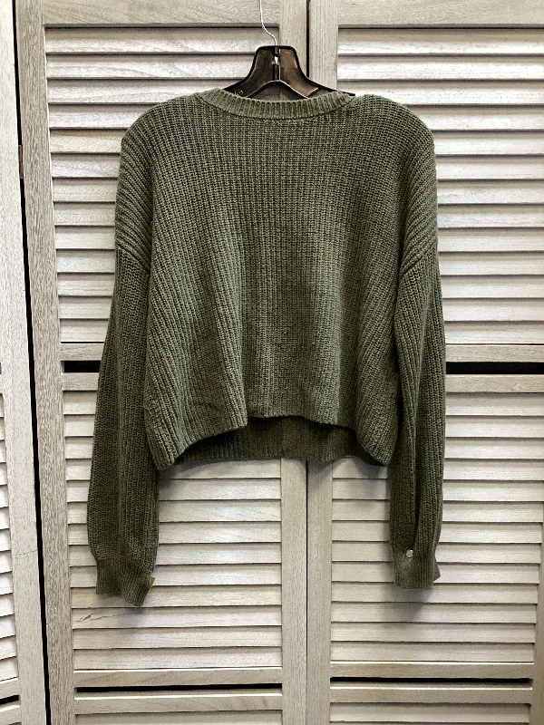 Sweater By Clothes Mentor In Green, Size: S