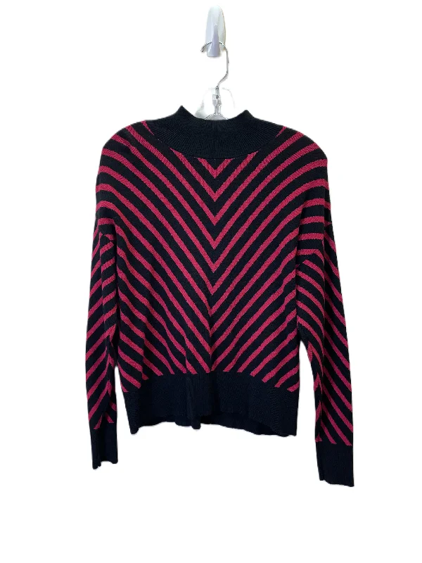 Sweater By New York And Co In Black & Pink, Size: Xs