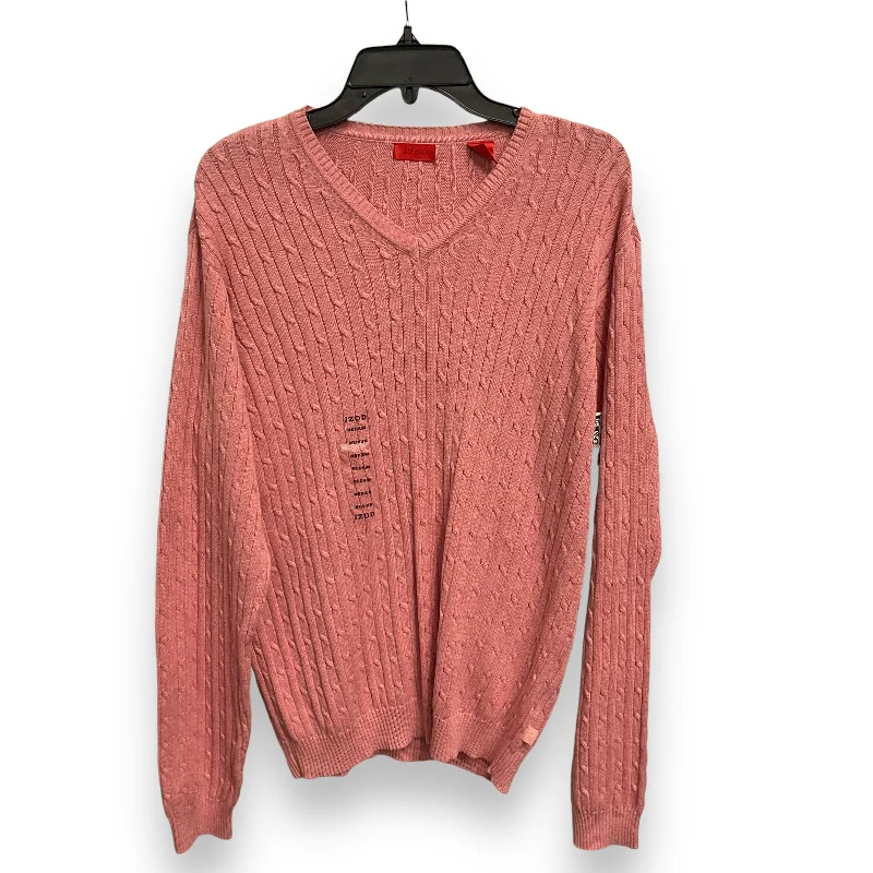 Sweater By Izod In Pink, Size: M