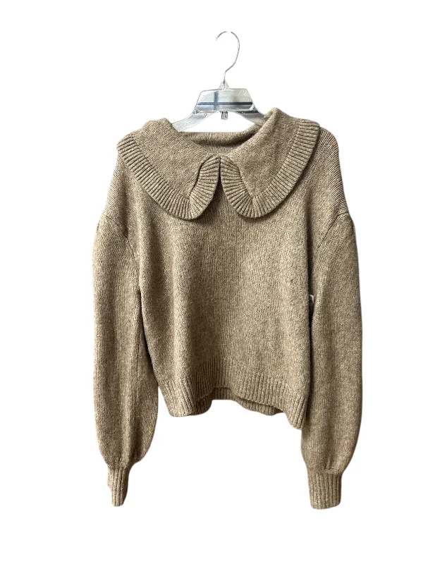 Sweater By Astr In Brown, Size: L