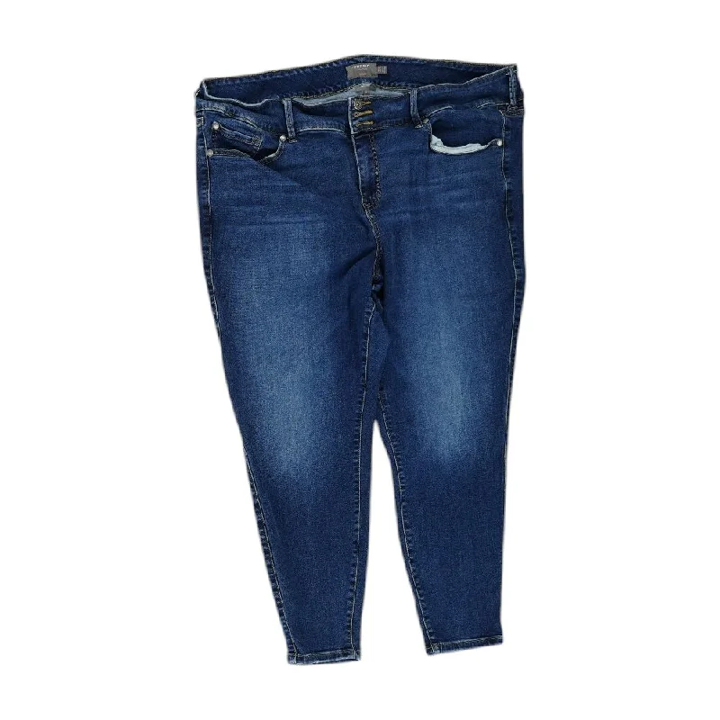 Blue Solid Jeans