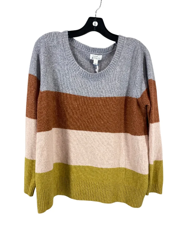 Sweater By Market & Spruce In Multi-colored, Size: L