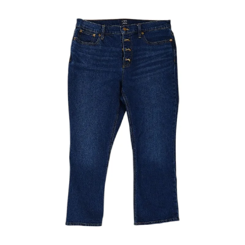 Navy Solid Mid Rise Jeans