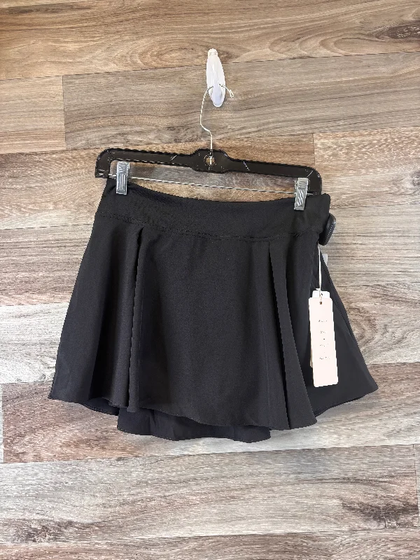 Athletic Skirt By Love Tree In Black, Size: M