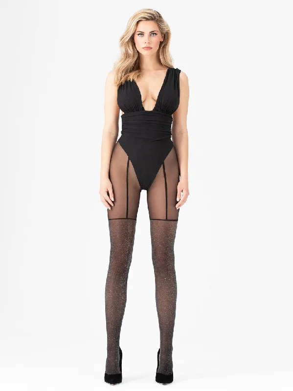 Fiore Stardust Tights with lurex