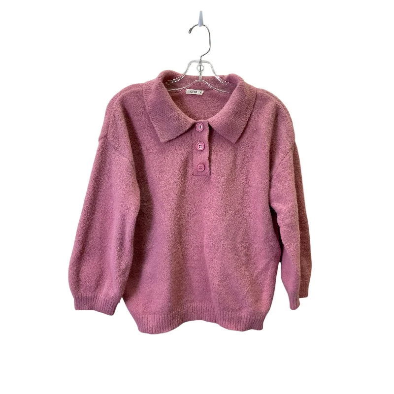 Sweater By Kori America In Pink, Size:S