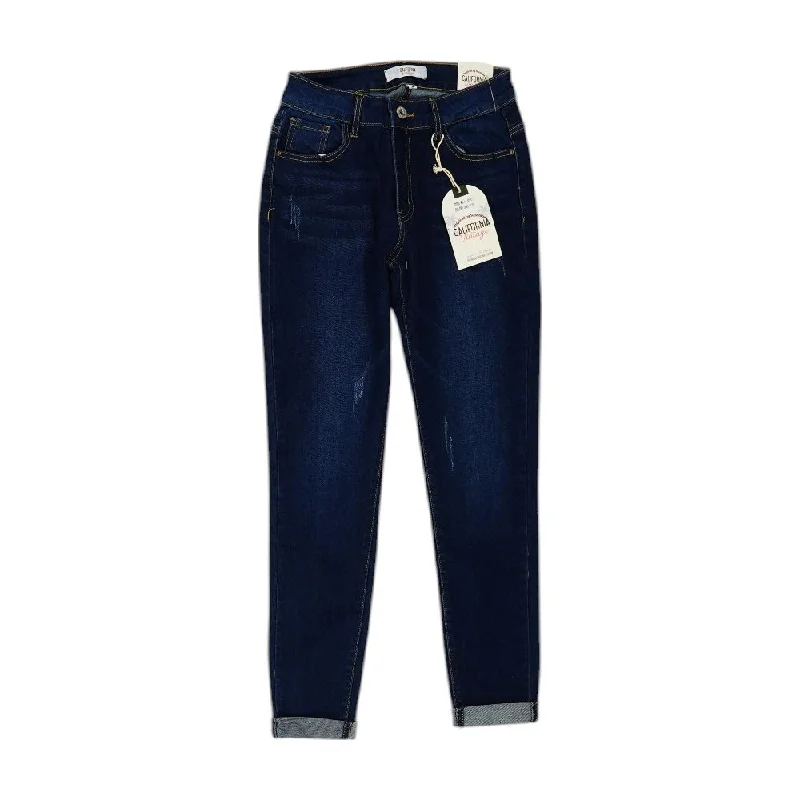 Indigo Solid Jeans