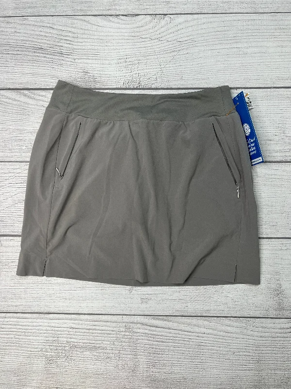 Athletic Skirt Skort By Athleta In Grey, Size: M