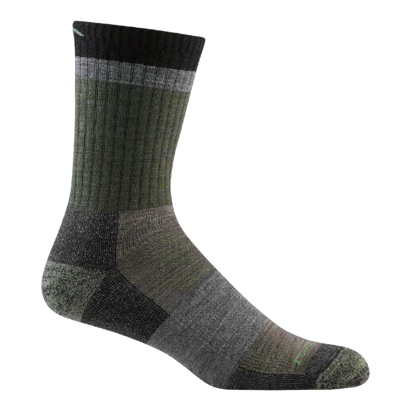 Men's Heady Stripe Micro Crew Lightweight Hiking Sock