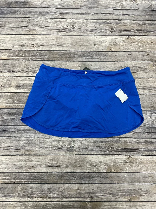 Athletic Skort By Athleta In Blue, Size: L