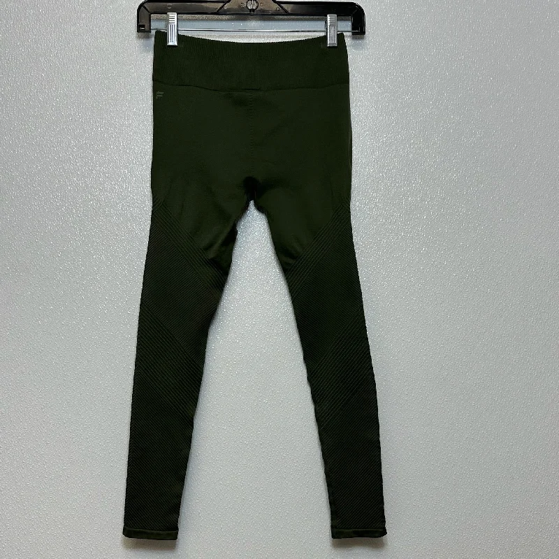 Olive Athletic Leggings Fabletics, Size Xs