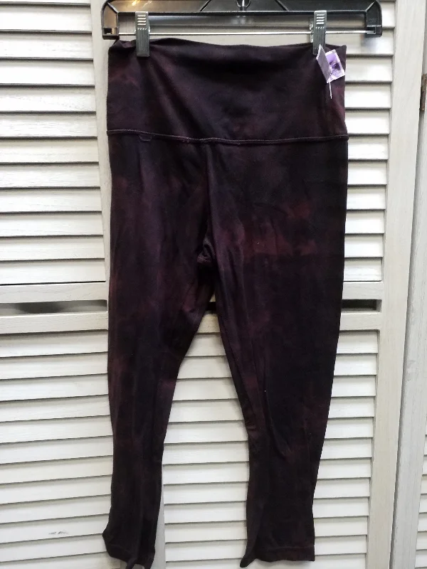 Mauve Athletic Leggings Lululemon, Size M