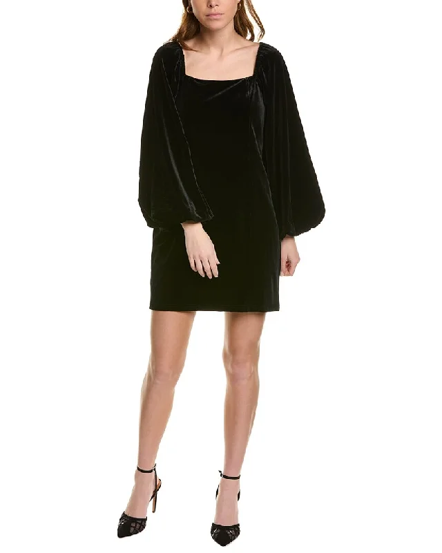 Traffic People Dolce Velvet Mini Dress