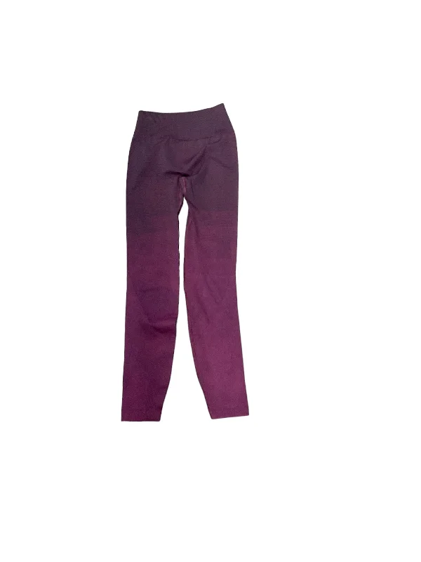 Purple Athletic Leggings Lululemon, Size S