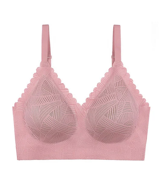 Sloggi Zero In Lace 2.0 Bra Pink