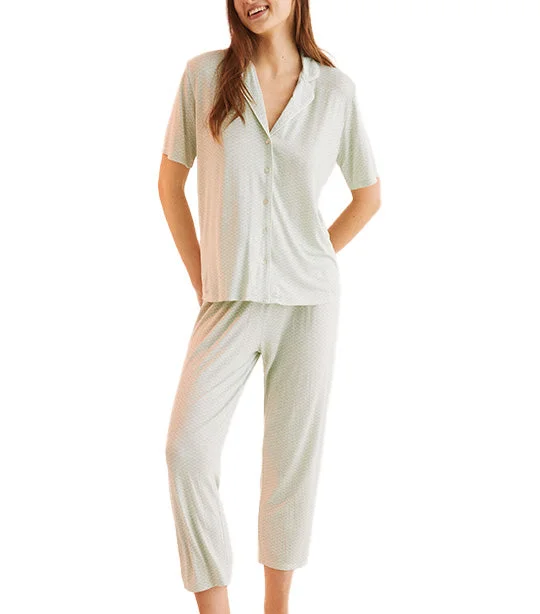 Classic Long Pajamas Green