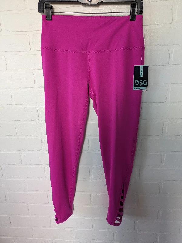 Pink Athletic Leggings Dsg Outerwear, Size 4