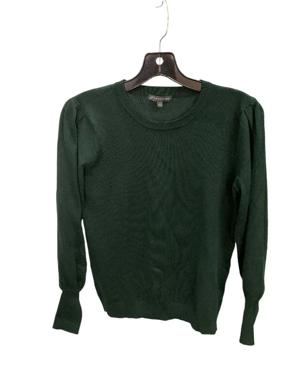 Top Long Sleeve By Adrianna Papell In Green, Size: S