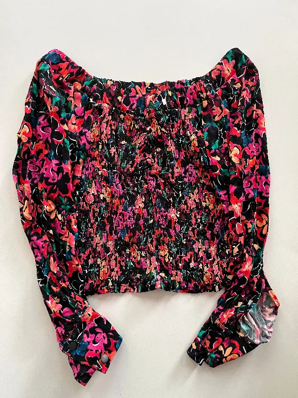 Top Long Sleeve By Fresha In Floral, Size: Xs