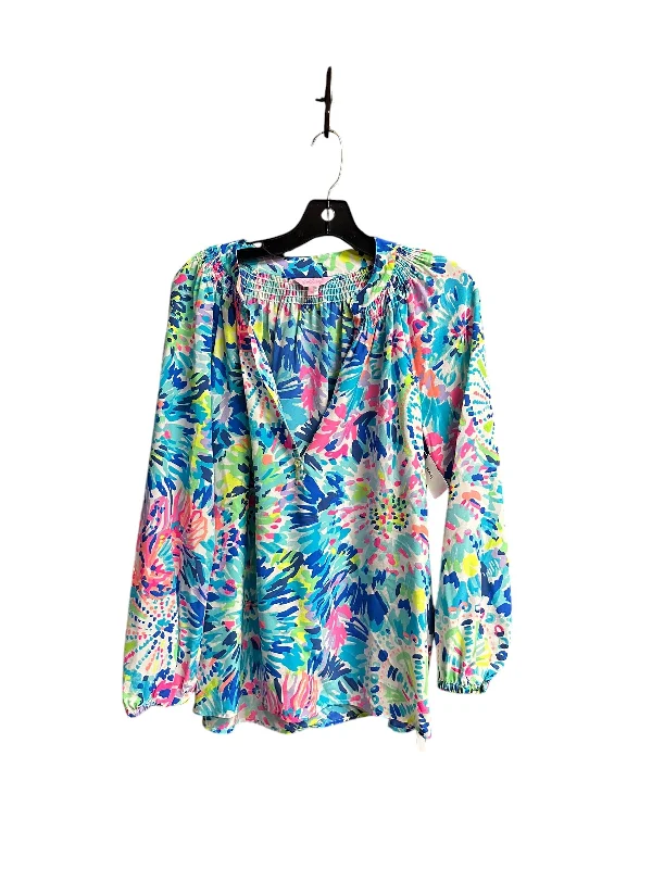 Top Long Sleeve By Lilly Pulitzer In Multi-colored, Size: S